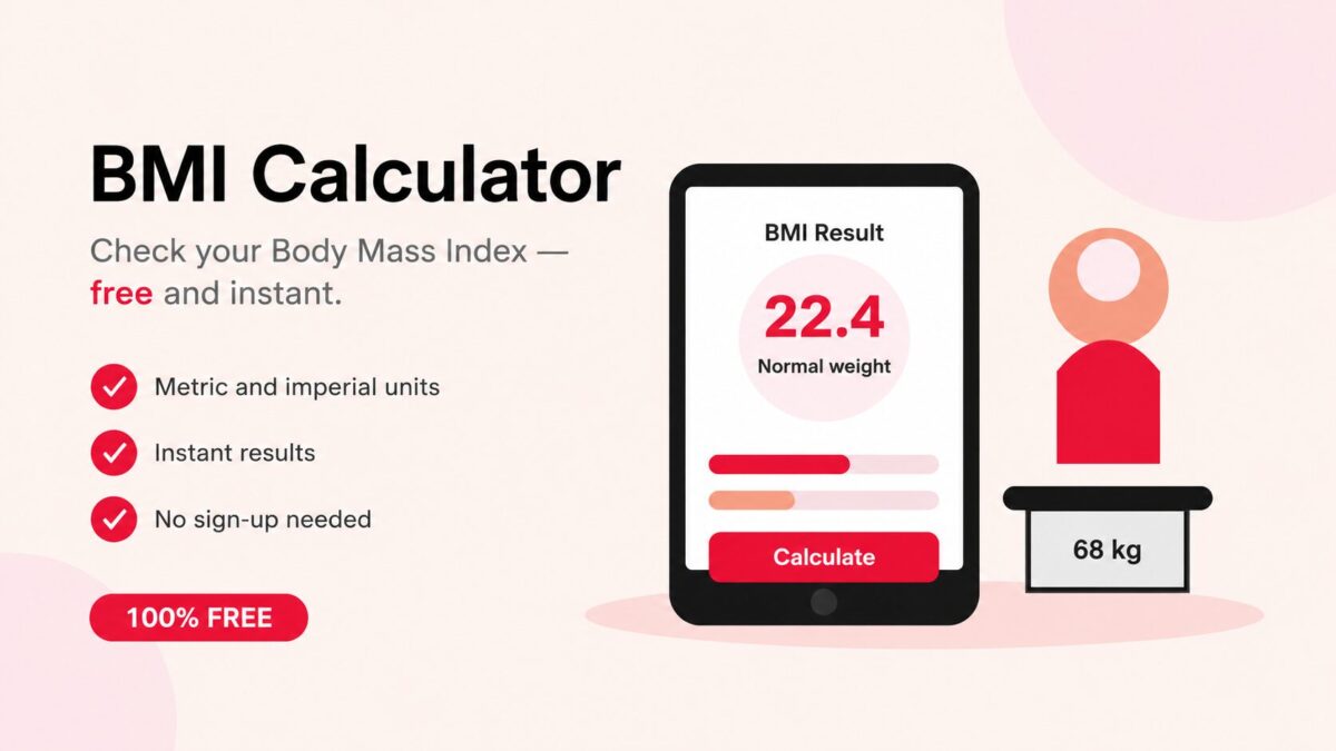 BMI Calculator: Check Your Body Mass Index Instantly (2026) 1 bmi calculator
